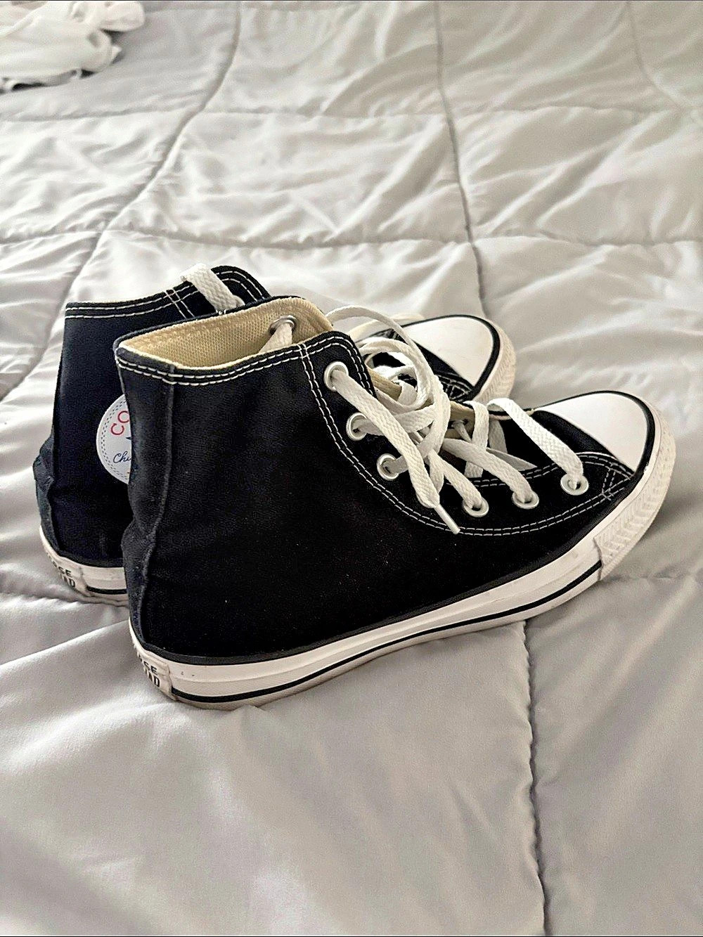 Converse Chuck Taylor All Star High Top Sneakers Black & White US 7